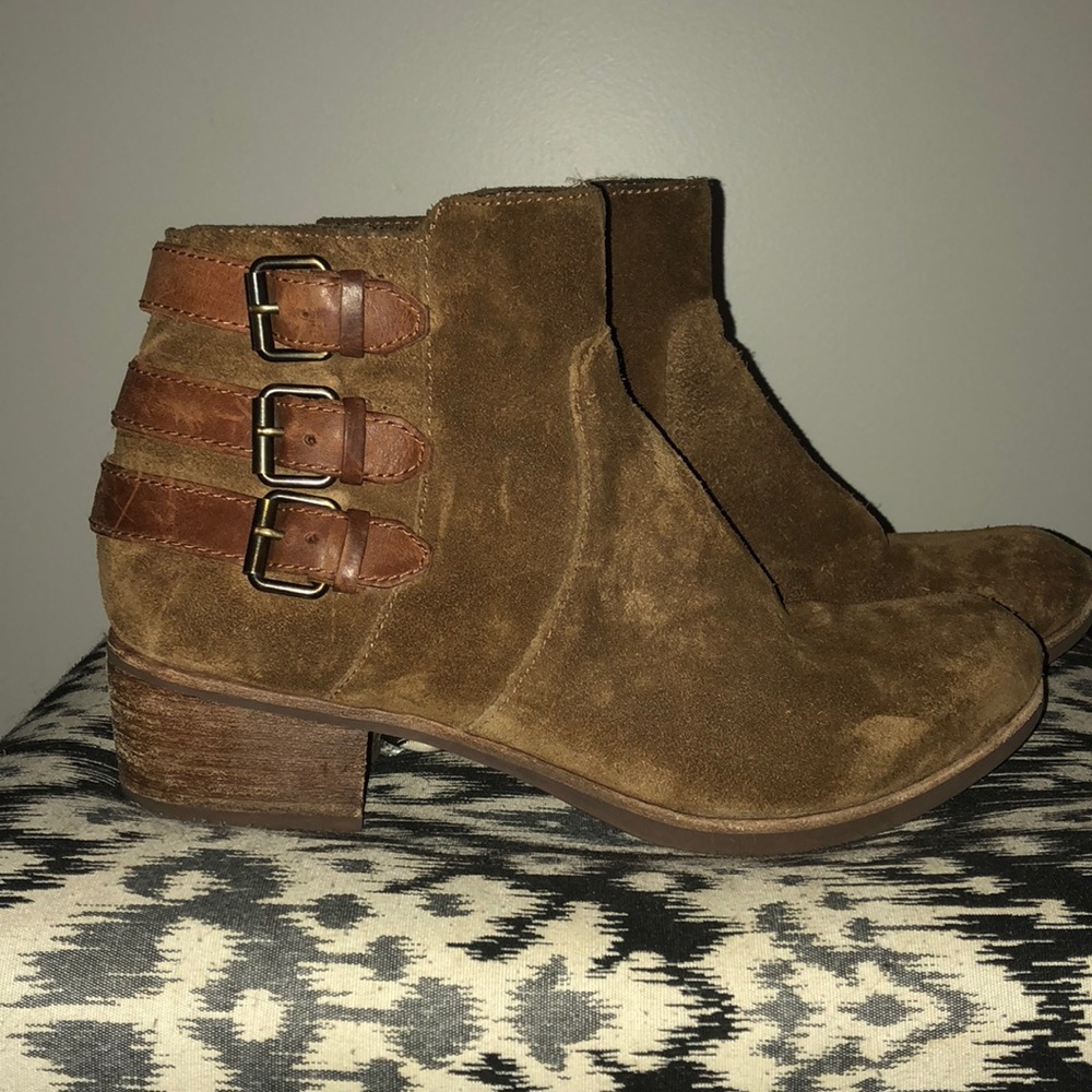 UGG Suede Ankle Booties